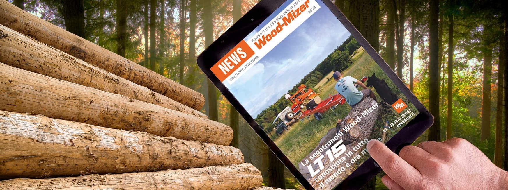 Wood-Mizer News magazine is on the web
