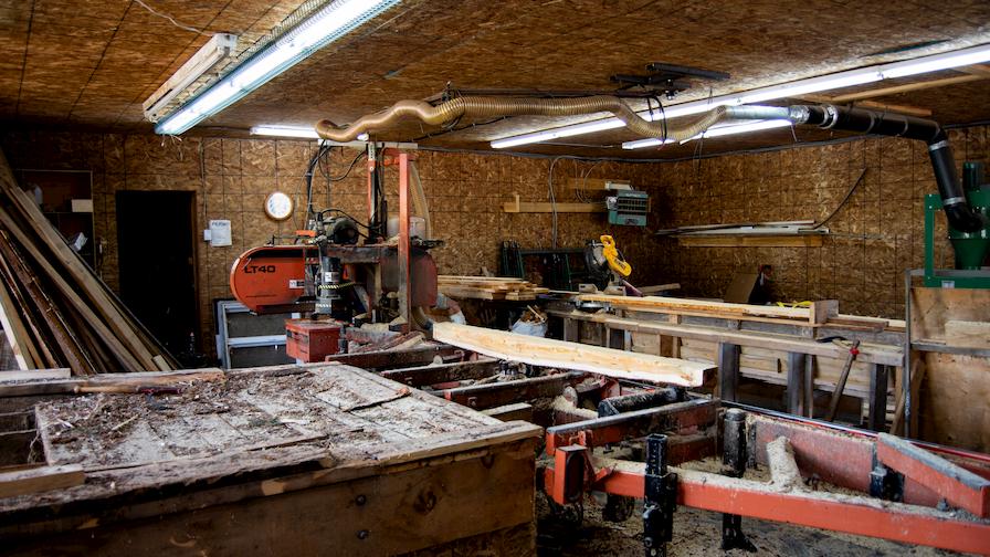Larch Wood Sawmill